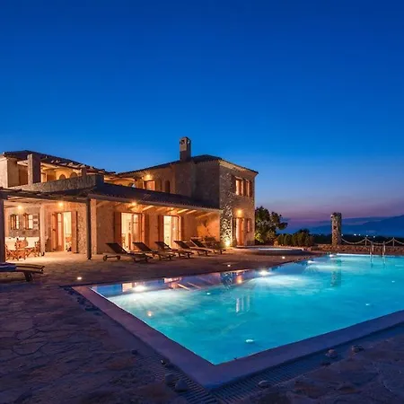Vila Luxury Zakynthos Elliot 6 Bed Private Pool *